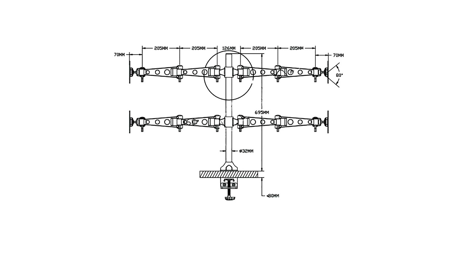راهنمای خرید پایه مانیتور LD-6