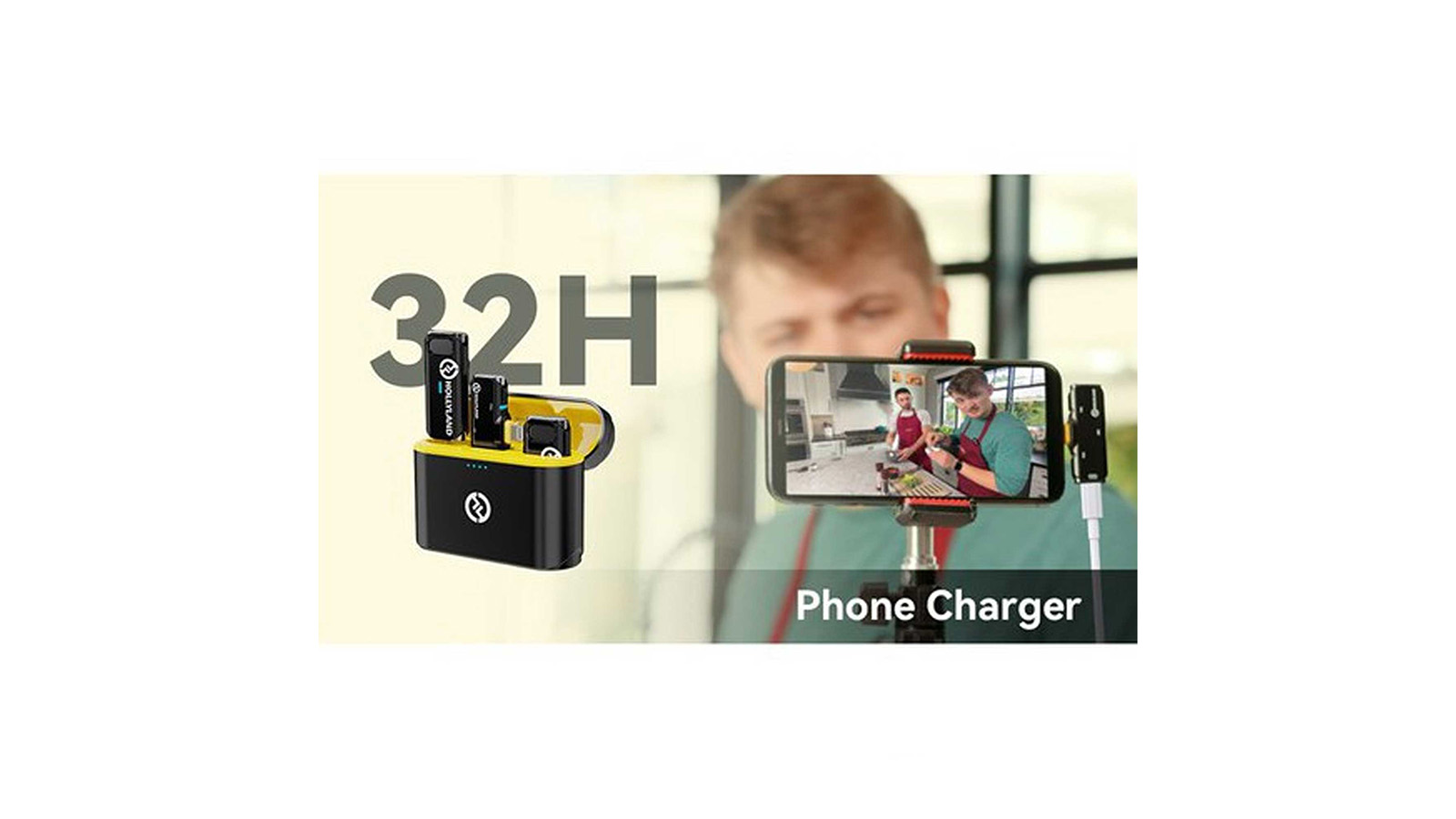 راهنمای خرید میکروفون یقه ای دو کاربره هالی لند رابط Lightning مدل LARK C1