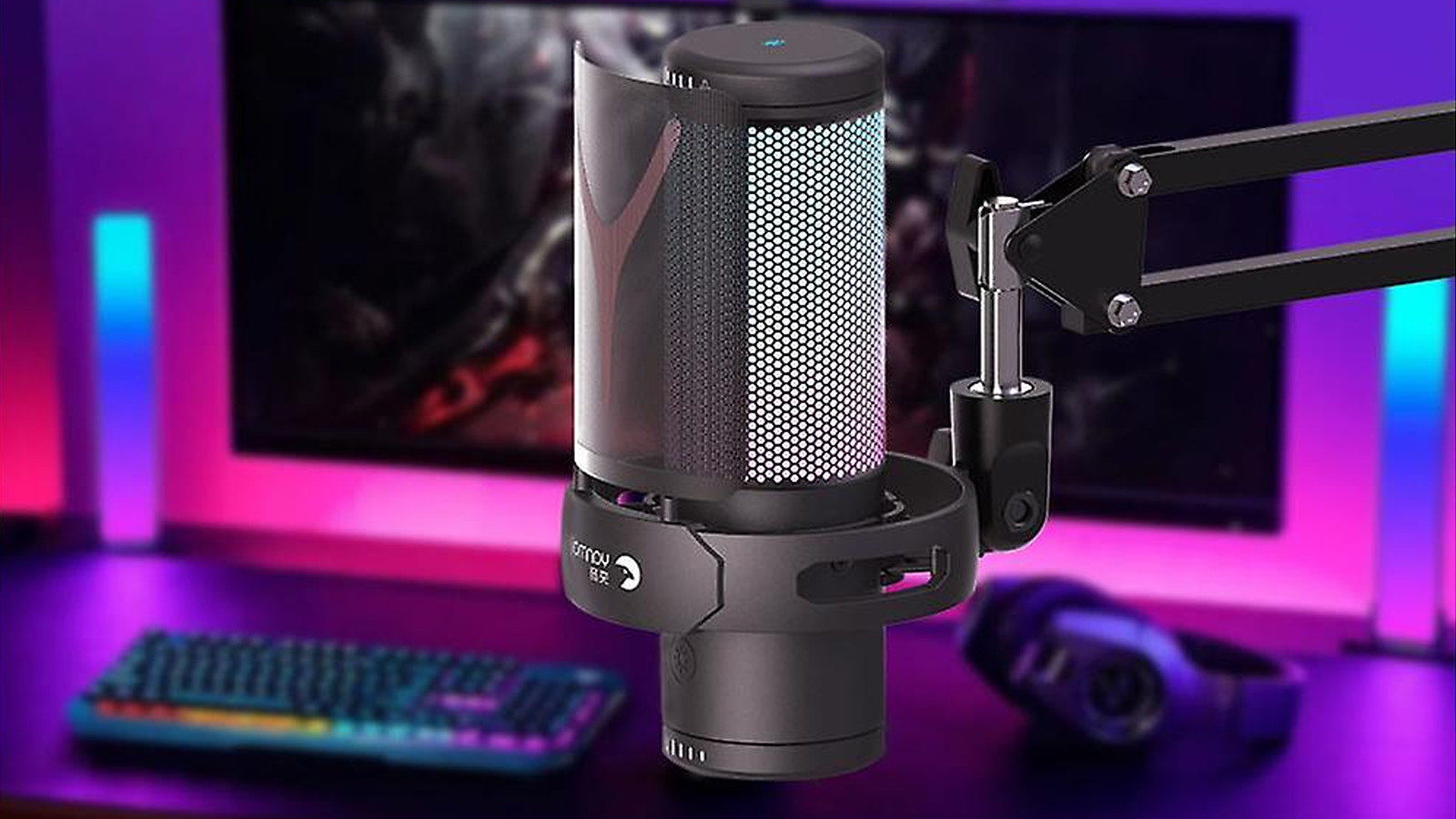 قیمت و خرید میکروفون یانمای مدل GM7 RGB