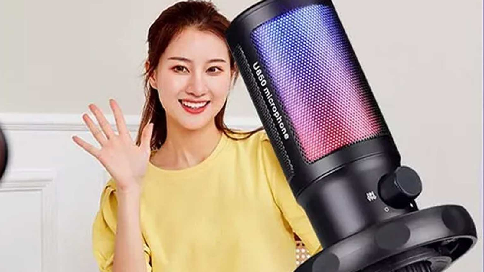 قیمت و خرید میکروفن رومیزی مدل U850 RGB