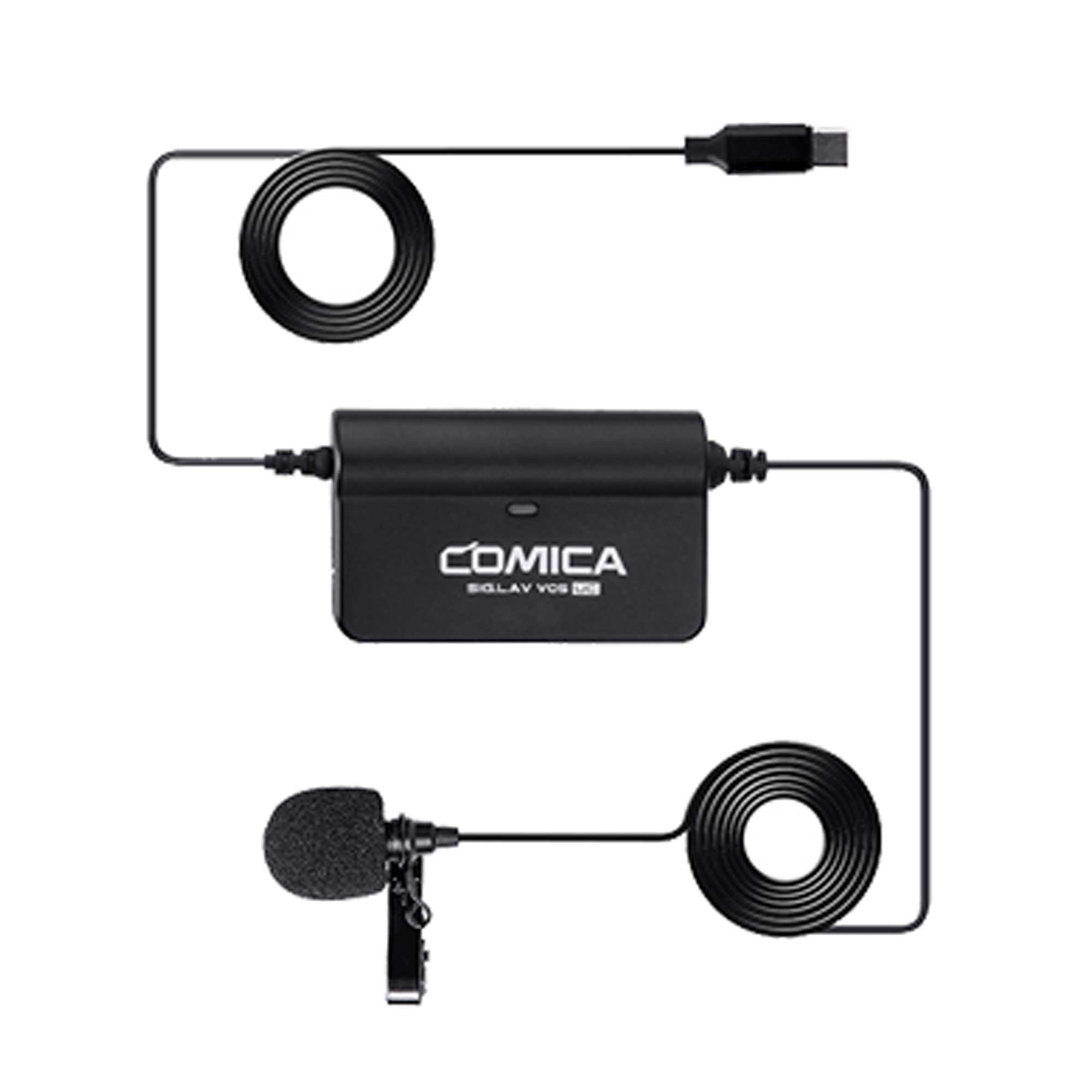 میکروفون یقه ای با سیم کامیکا مدل V05 UC رابط Type-C
