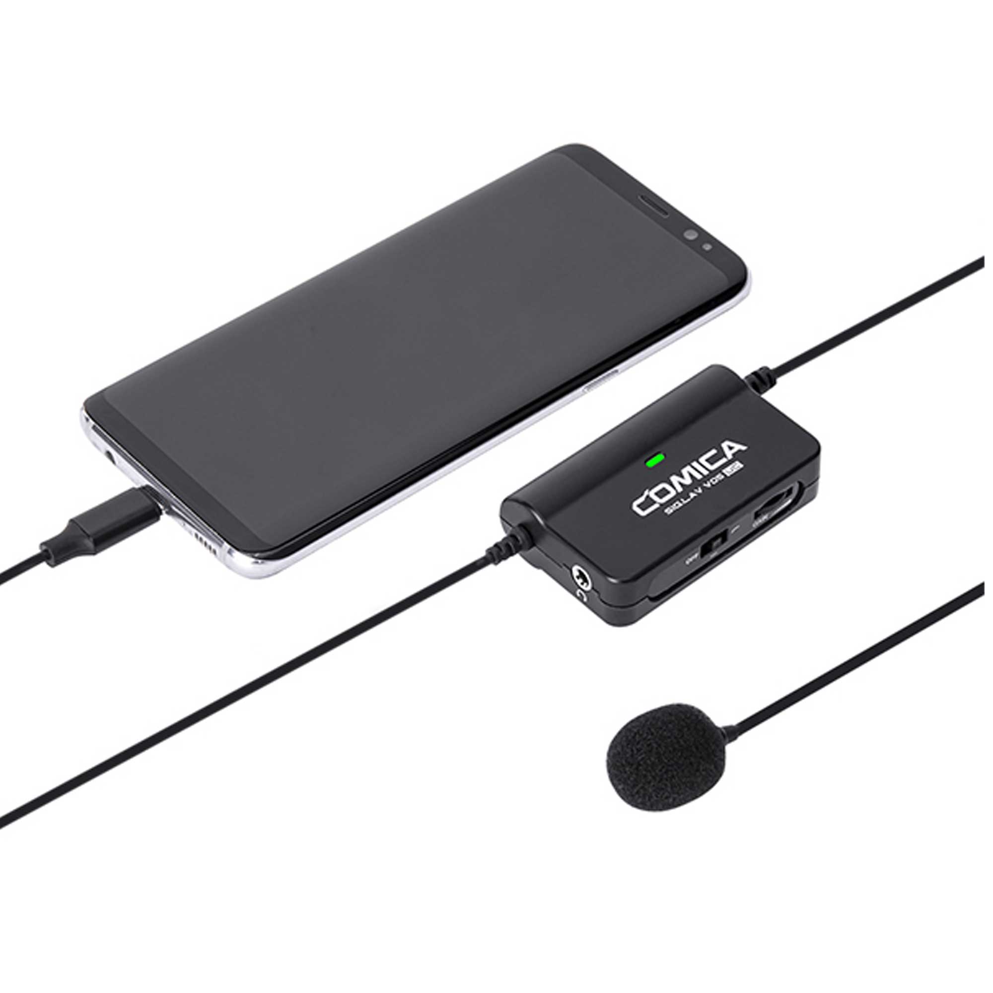 میکروفون یقه ای با سیم کامیکا مدل V05 UC رابط Type-C - Image 2