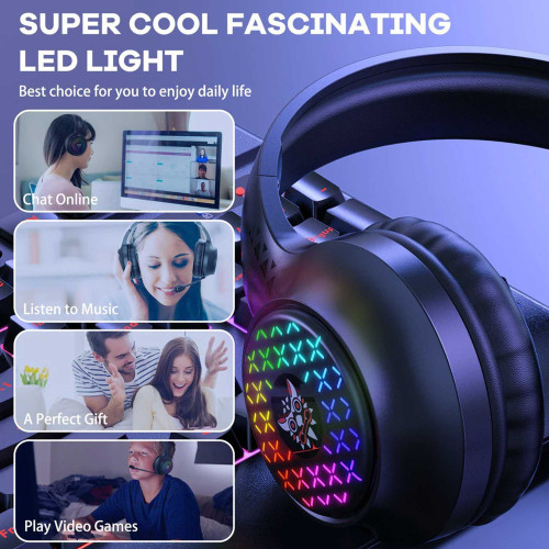 هدست گیمینگ با سیم اونیکوما مدل X7 Pro RGB - Image 3