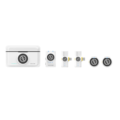 میکروفون یقه ای بی سیم هالی لند مدل LARK M2 COMBO - Image 3