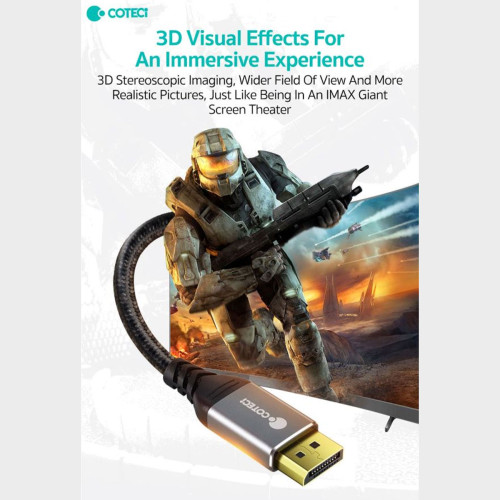 کابل Display به HDMI کوتسی مدل 87406 طول یک متر - Image 5