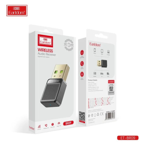 دانگل بلوتوثی ارلدام مدل ETBR09 - Image 5
