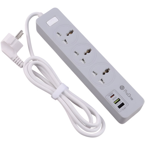 چند راهی برق ارت دار سه سوکت پرووان مدل PPS615C - Image 2