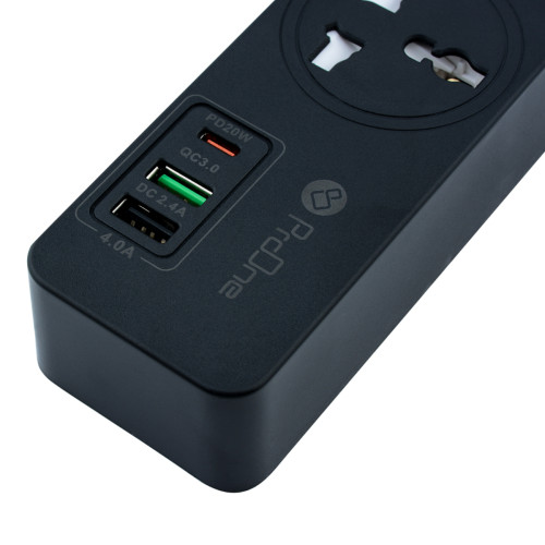 چند راهی برق ارت دار سه سوکت پرووان مدل PPS615C - Image 11