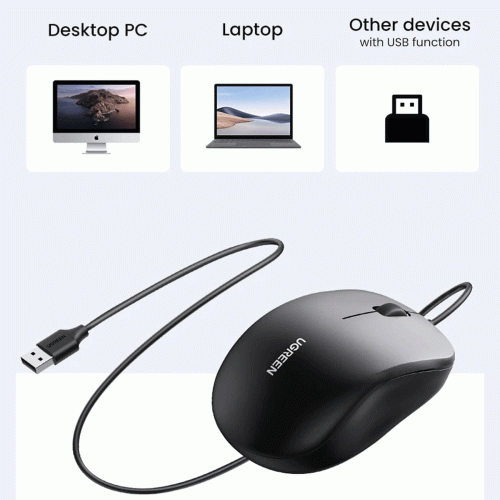 ماوس با سیم یوگرین مدل MU007 90789 - Image 5