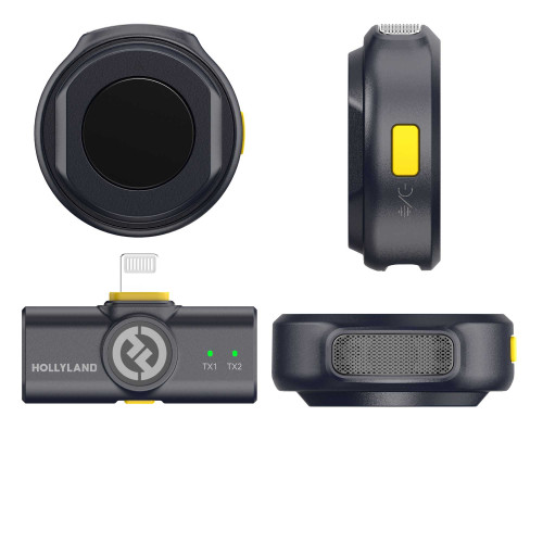 میکروفون یقه ای بی سیم هالی لند مدل LARK M2 COMBO - Image 4