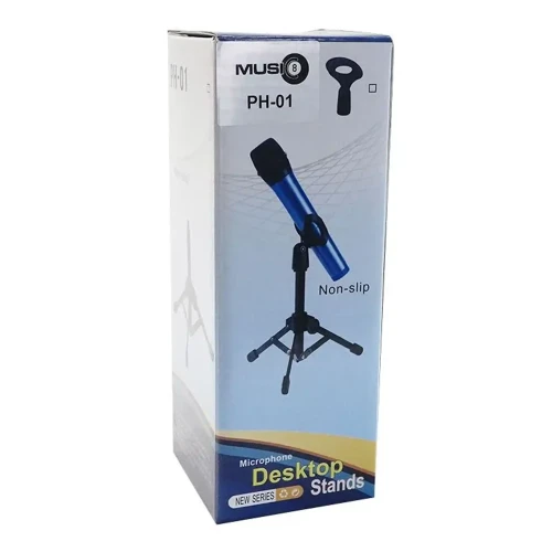 سه پایه رومیزی میکروفون و موبایل مدل PH01 - Image 5