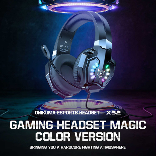 هدست گیمینگ با سیم اونیکوما مدل X32 RGB - Image 5