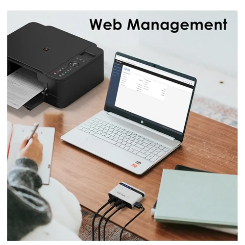 سرور پرینتر بی سیم ویولینک مدل WL NU516U1 - Image 5