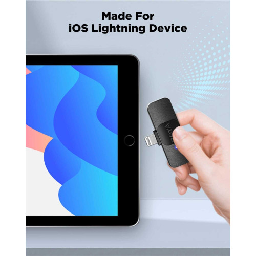میکروفون یقه ای بی سیم بویا مدل BY-V2 رابط Lightning - Image 6