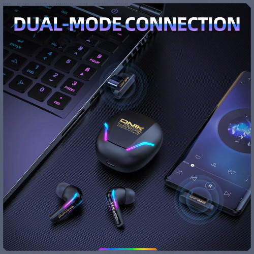 هدفون گیمینگ داخل گوش بی سیم اونیکوما مدل T27 - Image 8