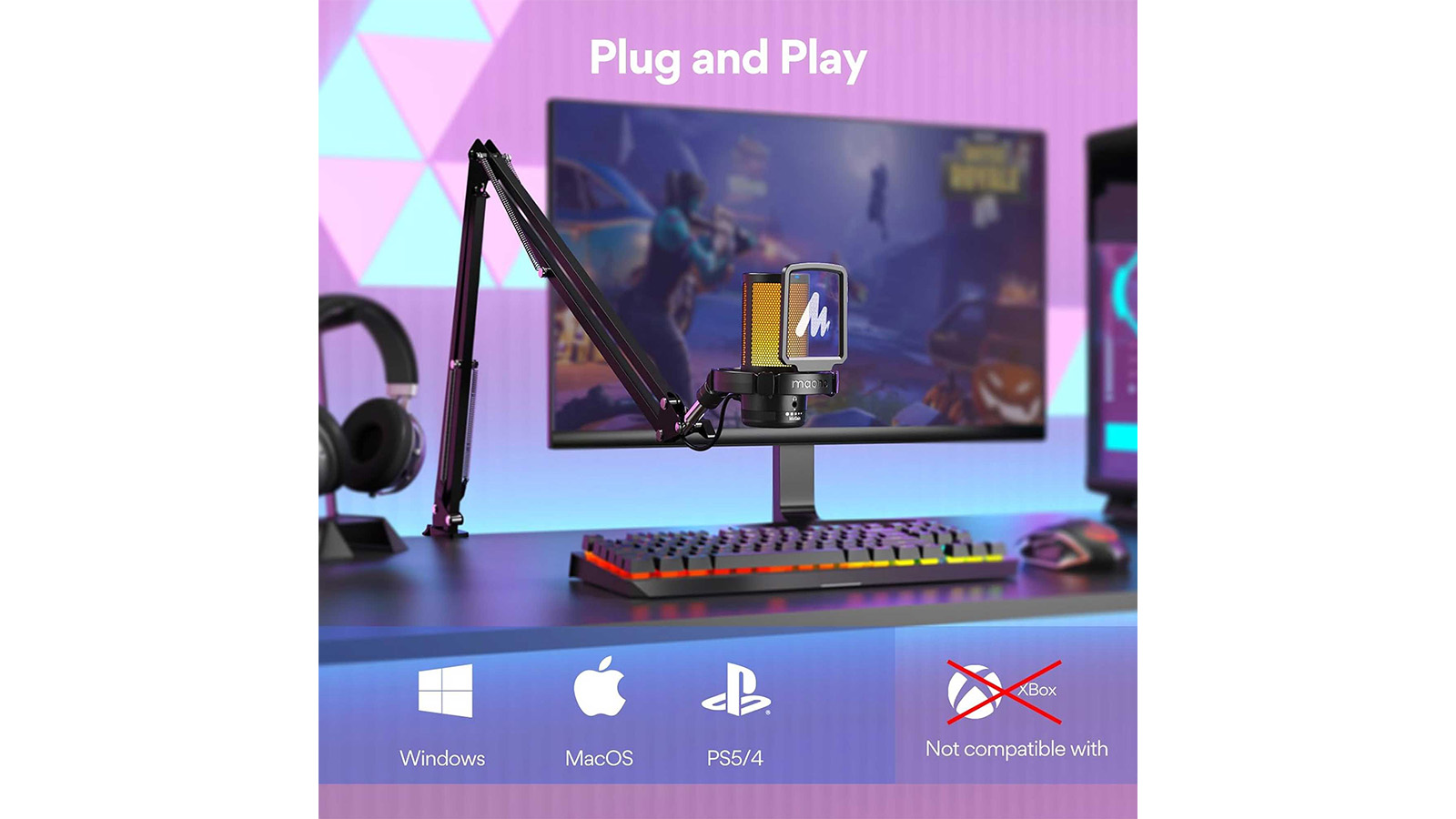 راهنمای خرید میکروفون استودیویی ماونو مدل DGM20S RGB