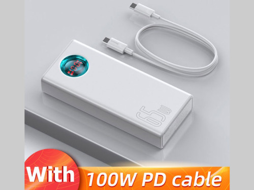 پاوربانک فست شارژ باسئوس مدل PPLGA01 ظرفیت 30000 میلی آمپر ساعت - Image 13