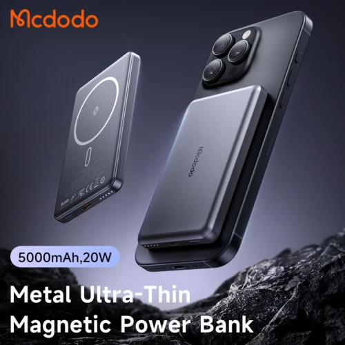 پاوربانک وایرلس مک دودو مدل MC464 ظرفیت 5000 میلی آمپر ساعت - Image 3