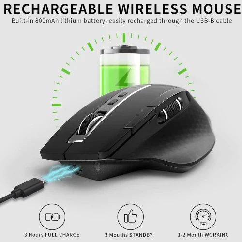 ماوس بی سیم رپو مدل MT750S - Image 8