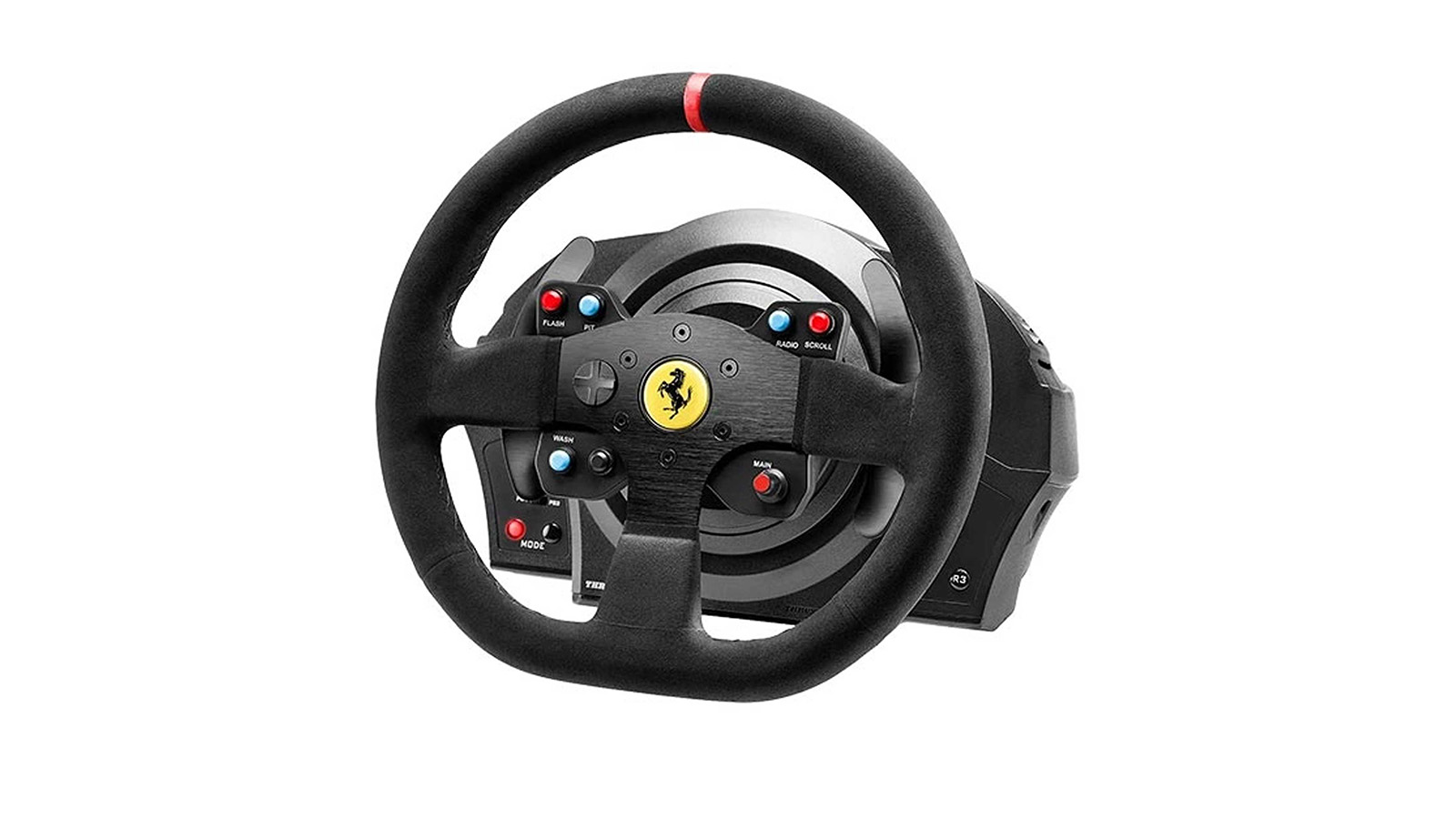 مشخصات فرمان بازی تراست مستر مدل T300 Ferrari Integral Alcantara Edition