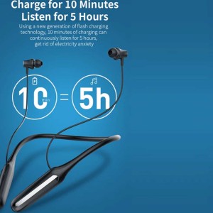 هدفون داخل گوش بی سیم دور گردنی هایلئو مدل HI75 - Image 10