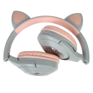 هدفون بی سیم بچگانه طرح گربه مدل XY-204 - Image 4