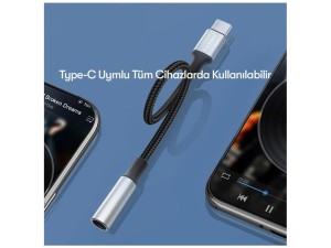 کابل تبدیل Type-Cبه AUX ارلدام مدل ETOT77 - Image 3