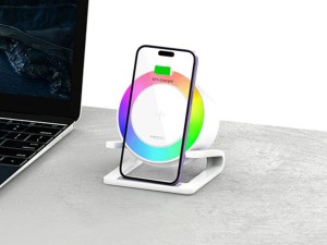 شارژر بی سیم و اسپیکر بلوتوثی رومیزی رسی مدل RSKW28 - Image 2