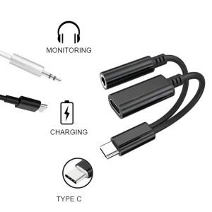مبدل Type-C به AUX / Type-C کامیکا مدل 1066 - Image 3