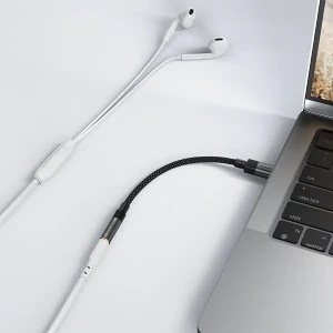 کابل تبدیل Type C به پورت AUX ایس فست مدل J12 طول 15 سانتی متر - Image 3