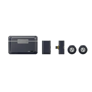 میکروفون یقه ای بی سیم هالی لند مدل LARK M2 MINI COMBO - Image 3