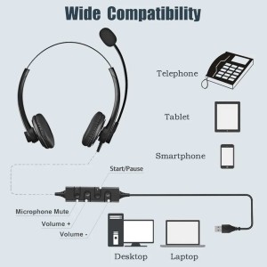 هدست بین مدل A26 USB - Image 3