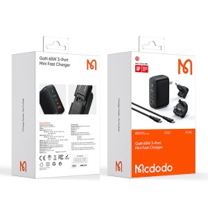 شارژر دیواری Type-C و USB مک دودو مدل CH8442 - Image 5