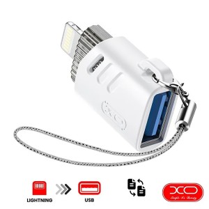 مبدل او تی جی آیفون USB به Lightning ایکس او مدل NB256A - Image 2