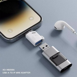 مبدل او تی جی آیفون USB به Lightning ایکس او مدل NB256A - Image 4
