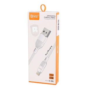 کابل lightning بیوا مدل C20L طول 2 متر توان 15 وات - Image 4