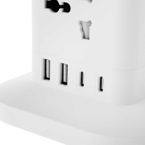 چند راهی برق 8 سوکت USB و دو Type-C هایکواستار مدل HSPS322 - Image 4