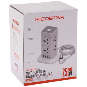 چند راهی برق 8 سوکت USB و دو Type-C هایکواستار مدل HSPS322 - Image 7