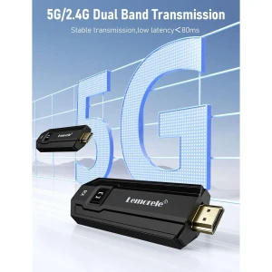 دانگل HDMI انتفال تصویر بی سیم لمورل مدل P20 - Image 5