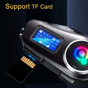 هدست بلوتوث کلاه کاسکت مدل Q58 MAX دو نفره - Image 7