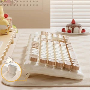 کیبورد و ماوس بی سیم مافی مدل Ice Cream - Image 9