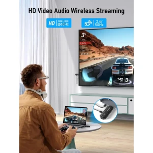 دانگل HDMI انتفال تصویر بی سیم لمورل مدل P20 - Image 6