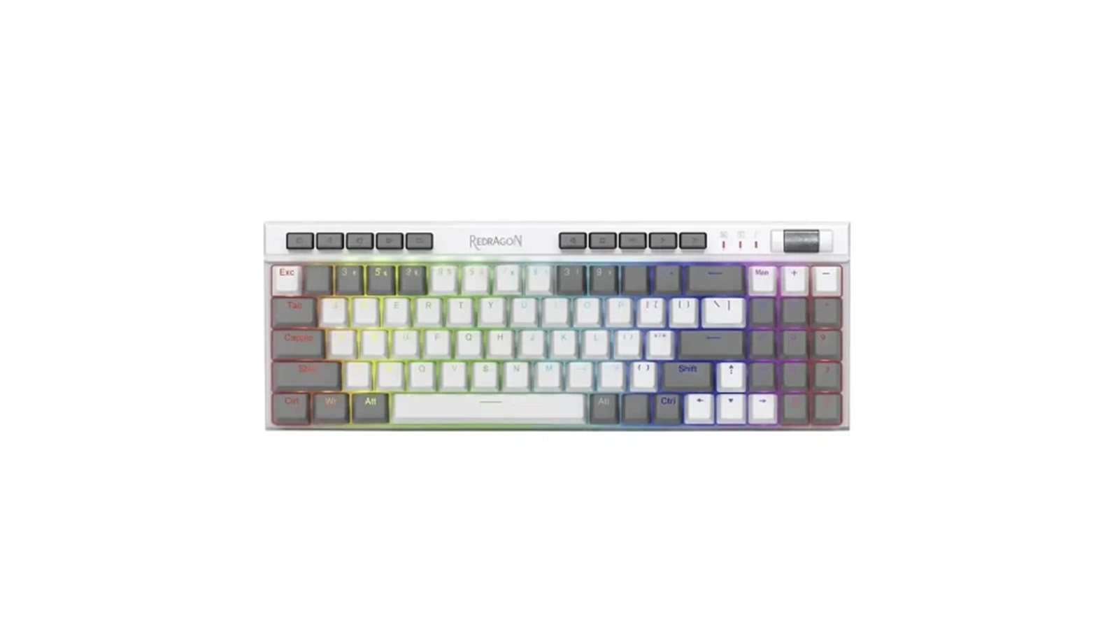مشخصات کیبورد بی سیم مکانیکال گیمینگ ردراگون مدل K655 WG RGB