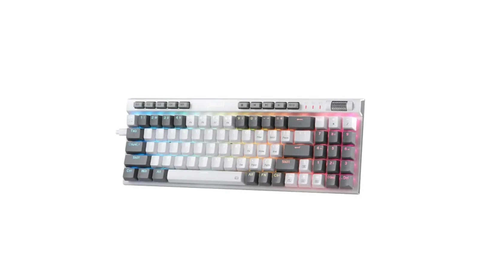 راهنمای خرید کیبورد بی سیم مکانیکال گیمینگ ردراگون مدل K655 WG RGB