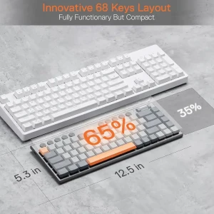 کیبورد بی سیم مکانیکال گیمینگ ردراگون مدل HORUS K609 GG Pro - Image 5