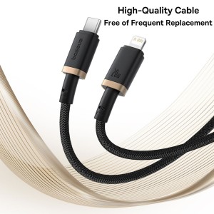 کابل شارژ Type-C به Lightning باسئوس مدل CB000123 طول یک متر - Image 2